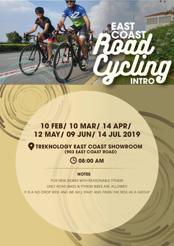 Eastcoast Road Cycling Intro Feb Jul 2019