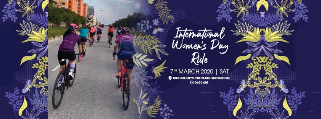 Women&#039;s Cycling Project March Ride - International Womens Day - 7 March 2020