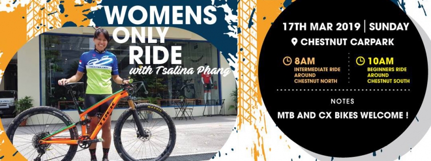Women&#039;s Only MTB Ride With Tsalina - March 2019