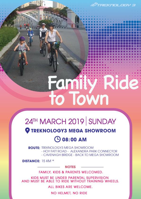 Family Ride To Town