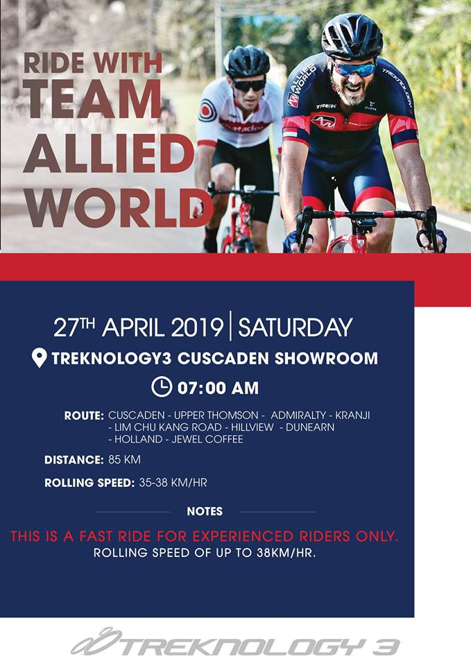 Ride Team Allied World Treknology3 April2019