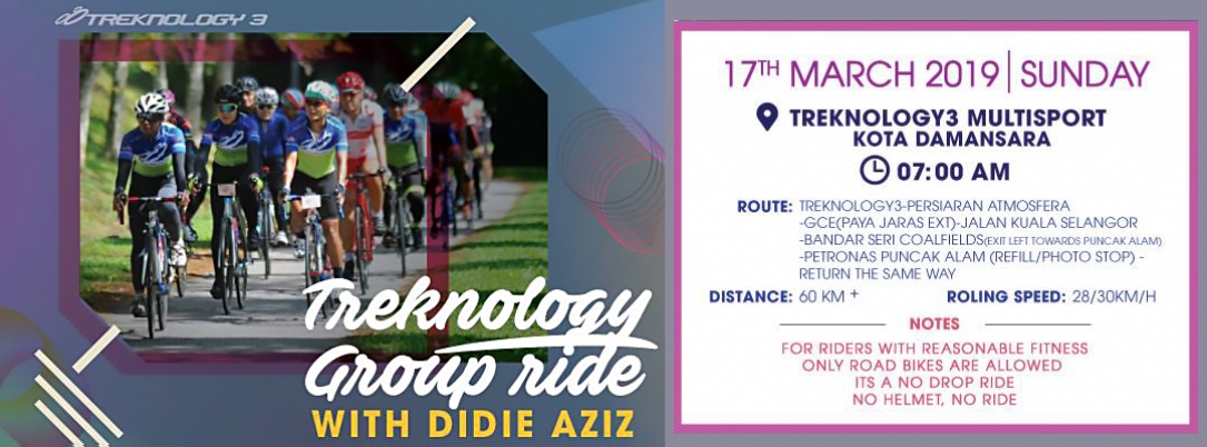 Treknology Group Ride With Didie - March 2019