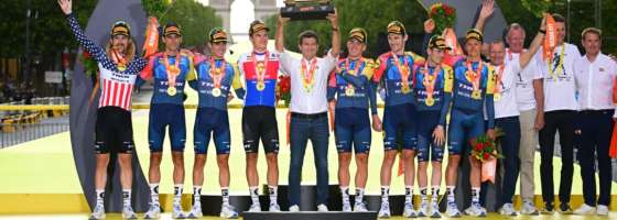 ‘We fought everyday’ – Podiums in Paris as the Tour de France reaches its magical end